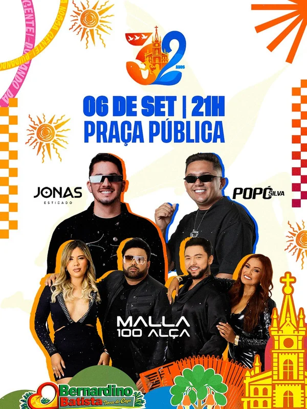 festa dos 32 anos de Emancipação Política